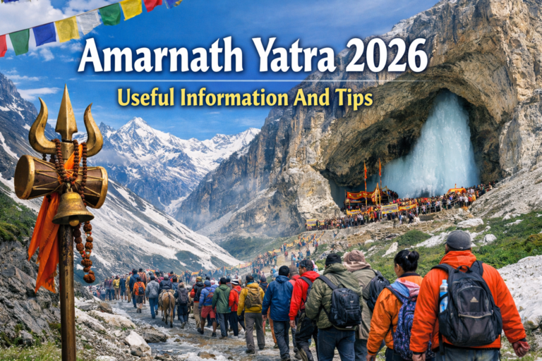 Amarnath Yatra 2026 Useful Information And Tips