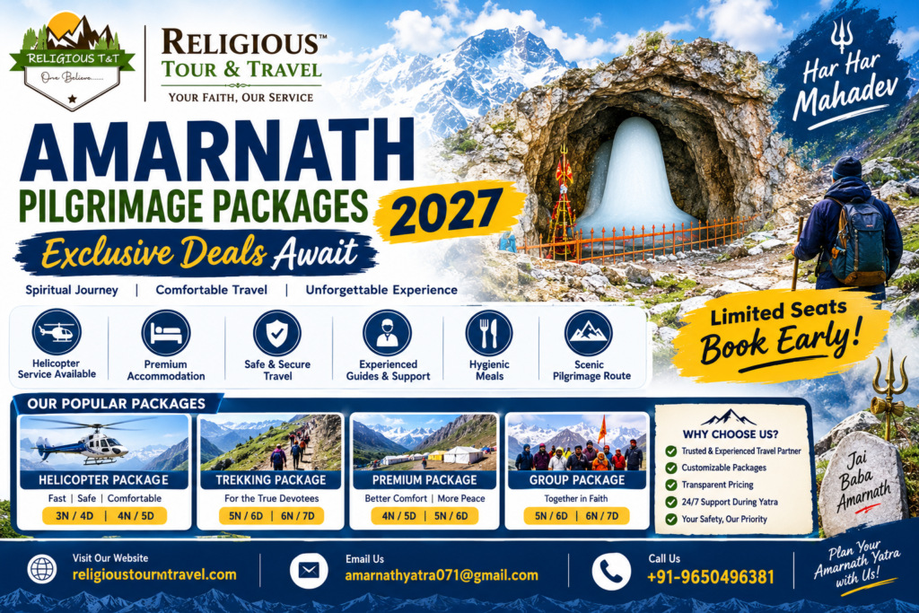Amarnath Pilgrimage Packages 2027