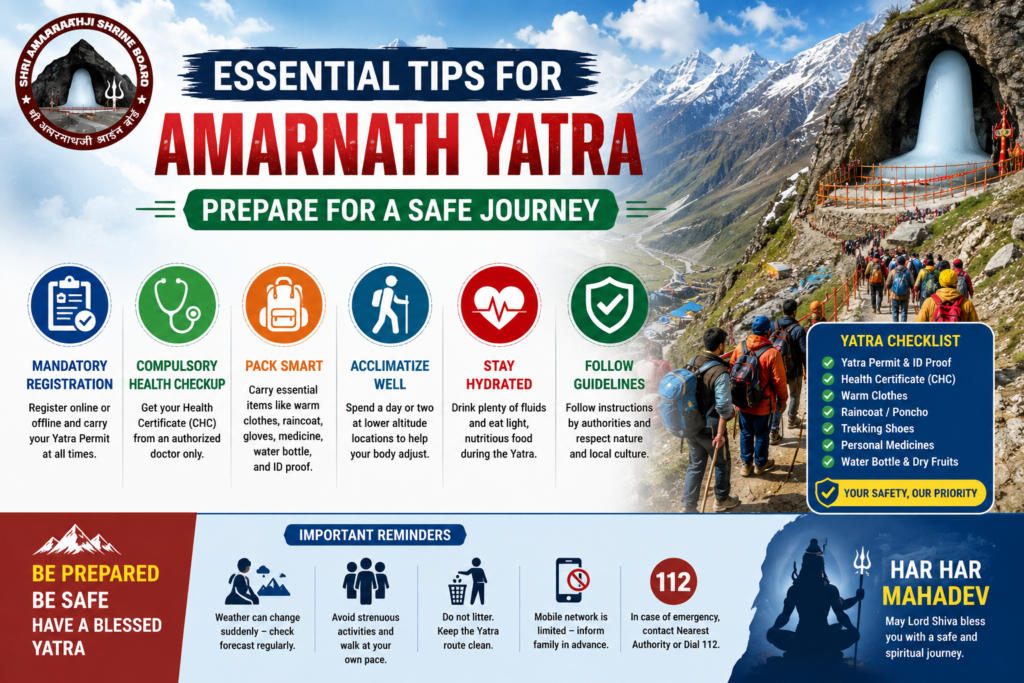 Essential Tips for Amarnath Yatra