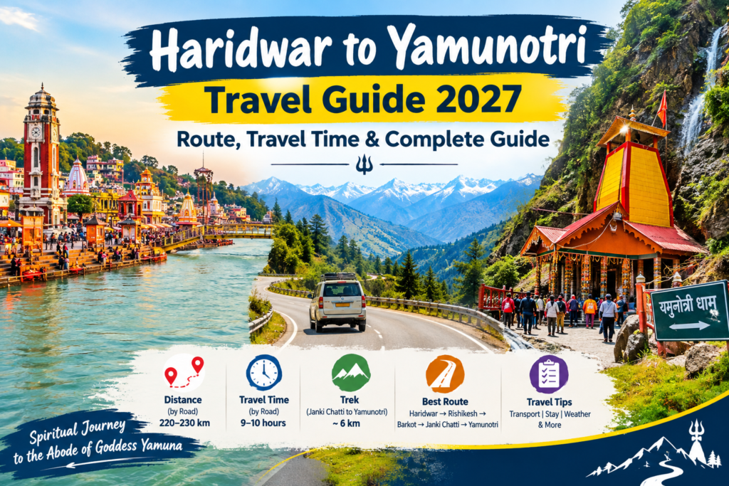 Haridwar to Yamunotri