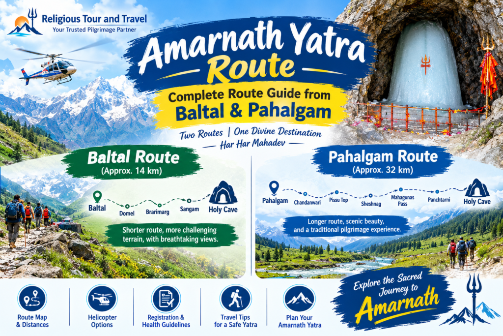 Amarnath Yatra Route