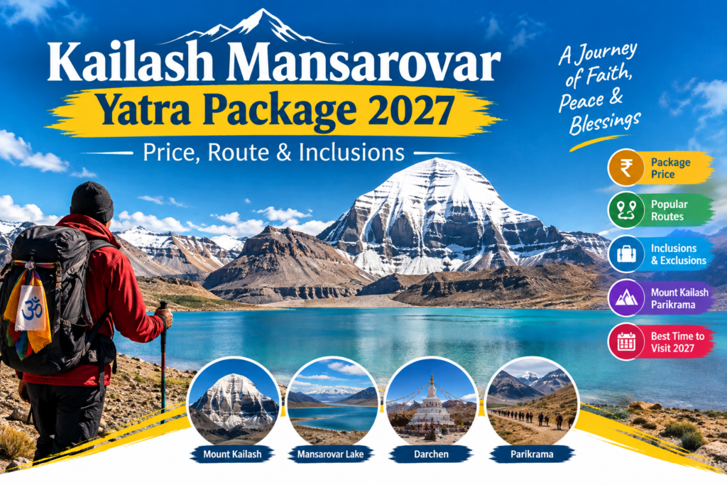 Kailash Mansarovar Yatra Package 2027