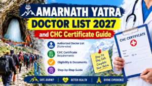 Amarnath Yatra Doctor List 2027