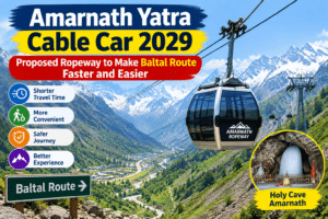 Amarnath Yatra Cable Car 2029